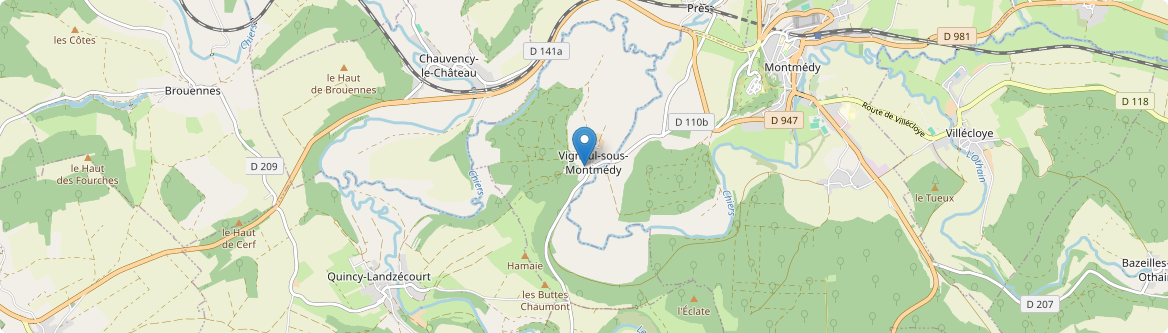Vigneul-sous-Montmédy - Carte
