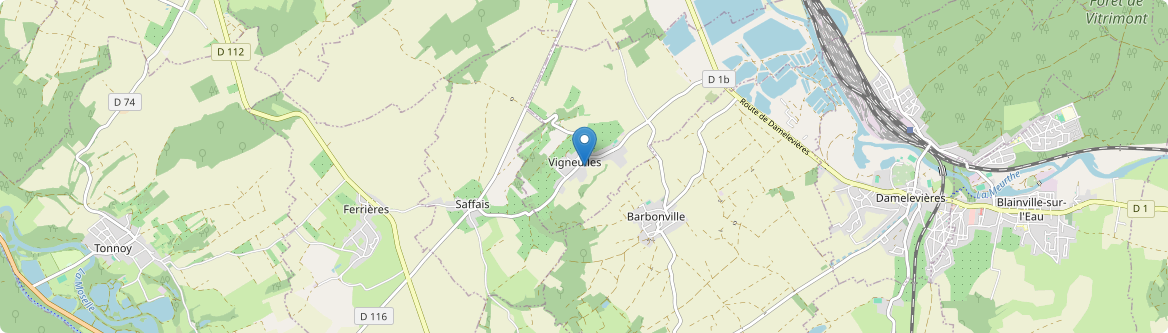 Vigneulles - Carte