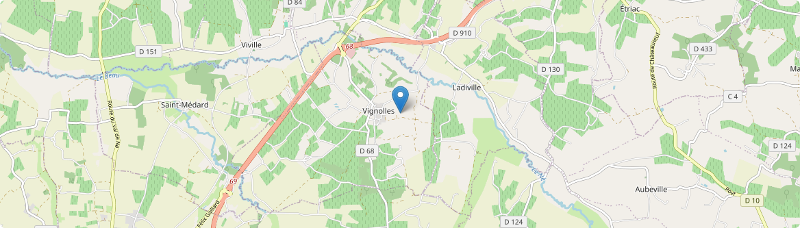 Vignolles - Carte