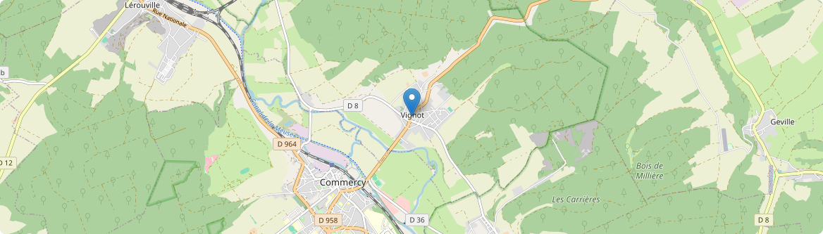 Vignot - Carte