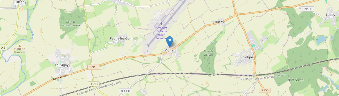 Vigny - Carte