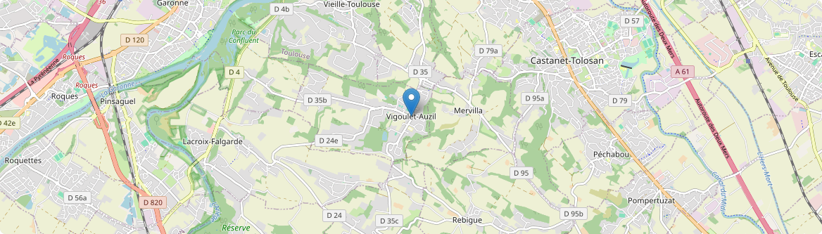 Vigoulet-Auzil - Carte