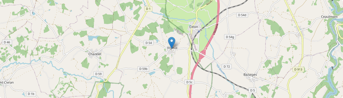 Vigoux - Carte