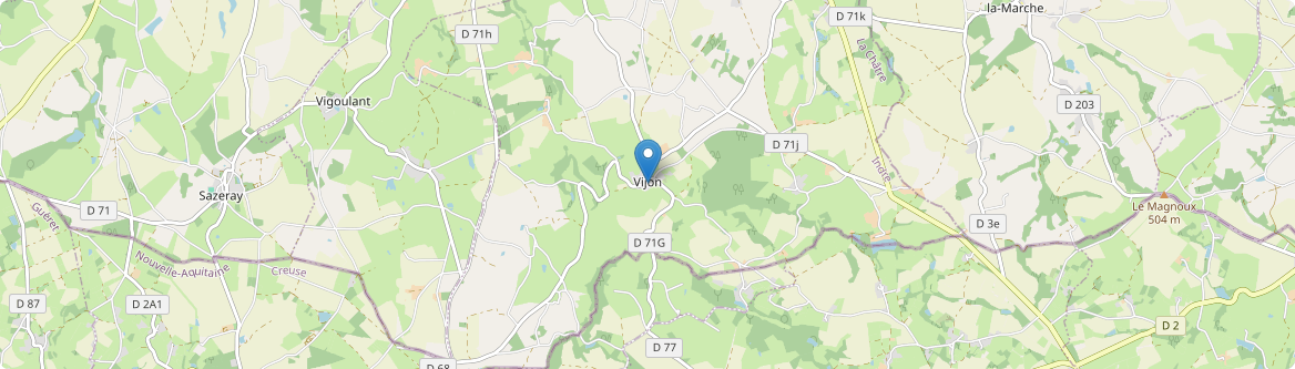 Vijon - Carte