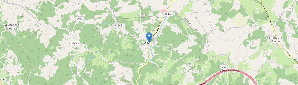 Villac - Carte
