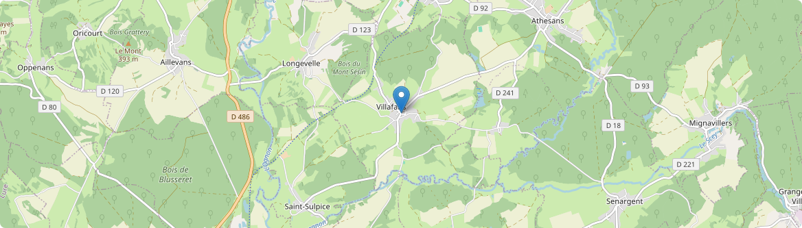 Villafans - Carte
