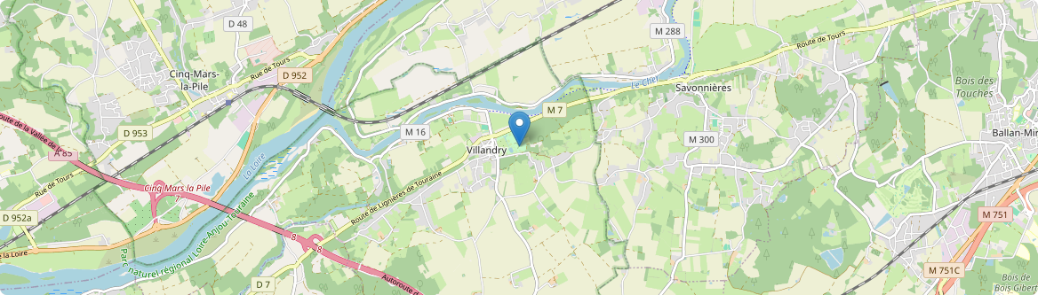 Villandry - Carte