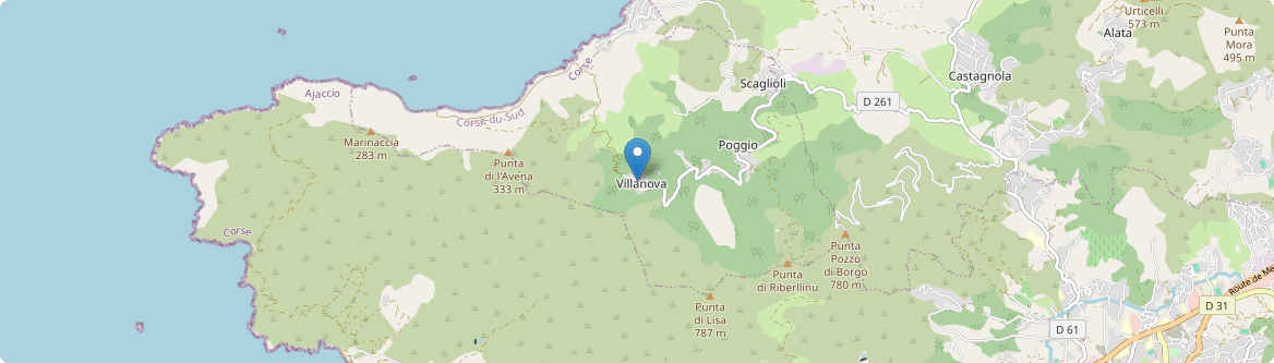 Villanova - Carte