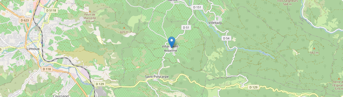 Villar-Saint-Anselme - Carte