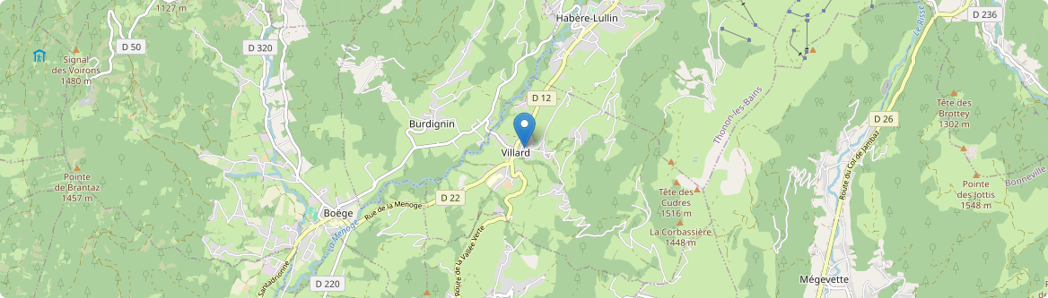 Villard - Carte