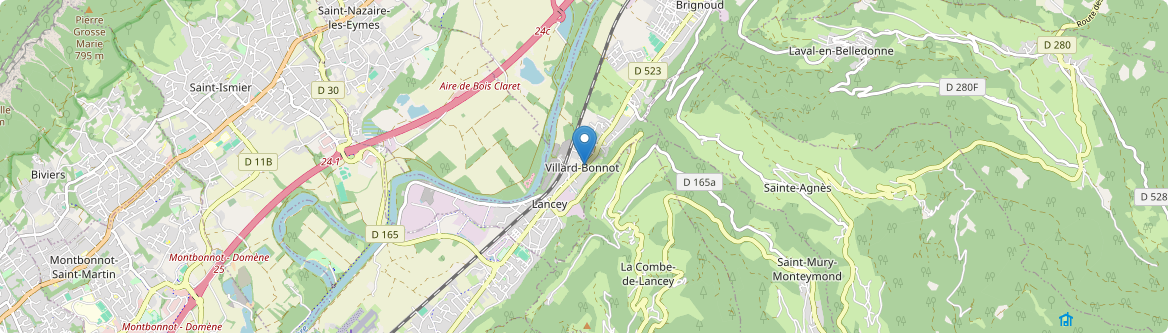 Villard-Bonnot - Carte