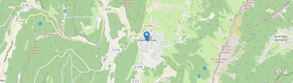 Villard-de-Lans - Carte