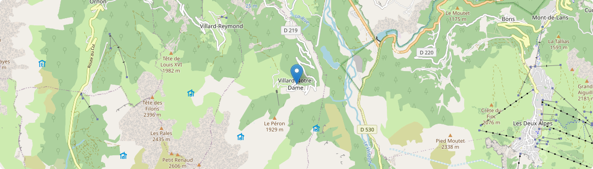 Villard-Notre-Dame - Carte