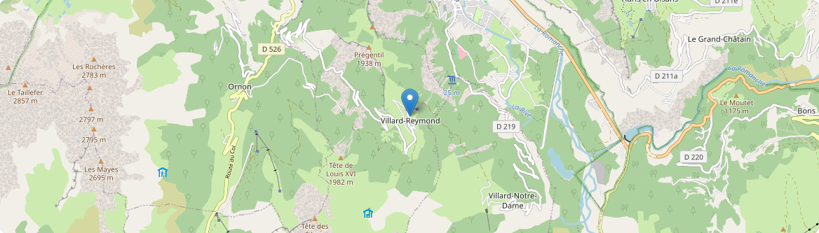 Villard-Reymond - Carte