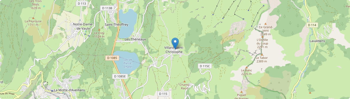 Villard-Saint-Christophe - Carte