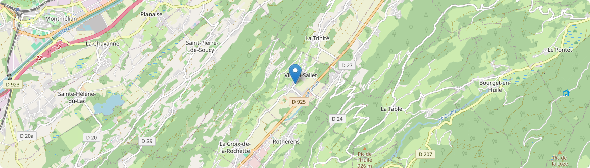 Villard-Sallet - Carte