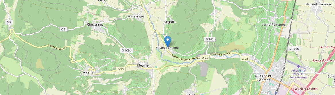 Villars-Fontaine - Carte