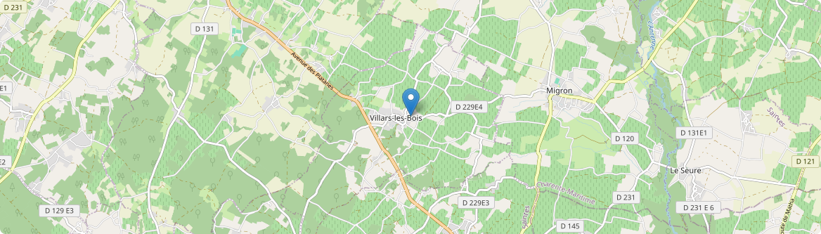 Villars-les-Bois - Carte