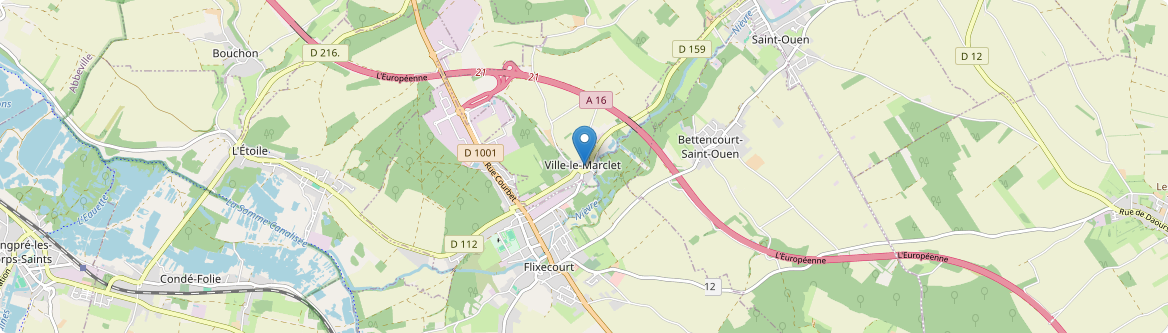 Ville-le-Marclet - Carte