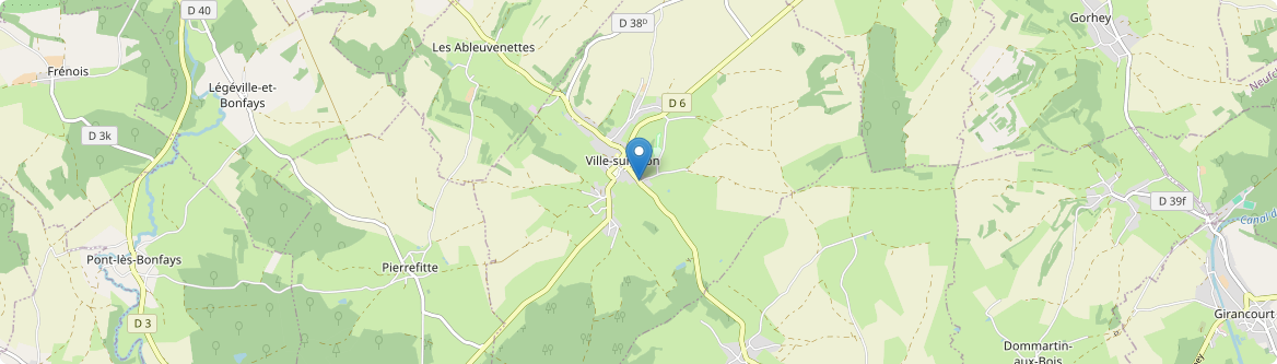Ville-sur-Illon - Carte