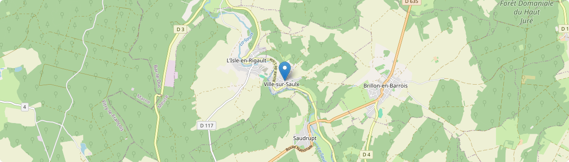 Ville-sur-Saulx - Carte