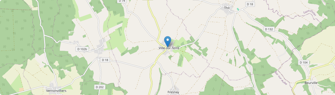 Ville-sur-Terre - Carte
