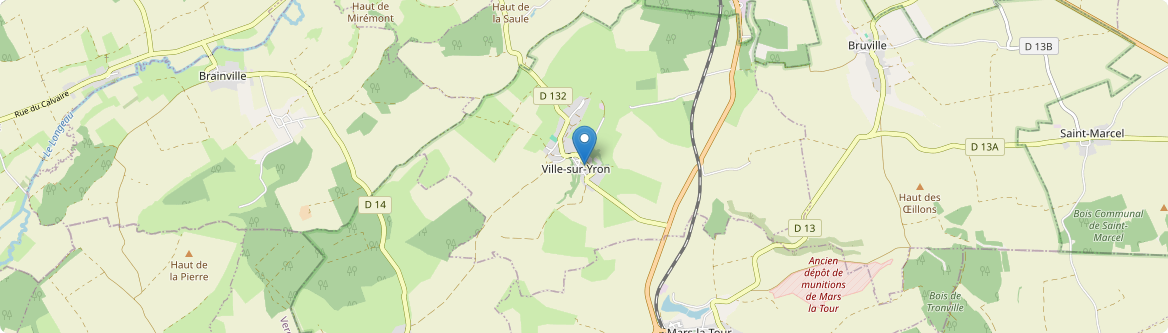 Ville-sur-Yron - Carte