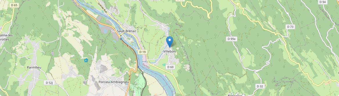 Villebois - Carte