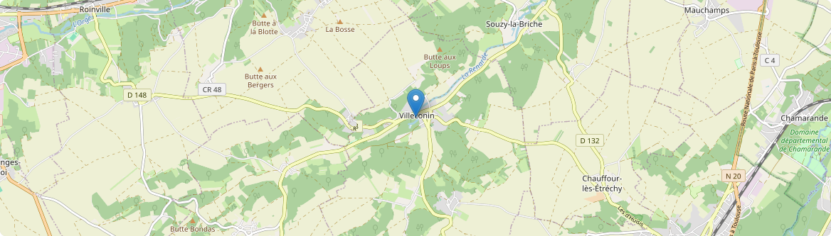 Villeconin - Carte