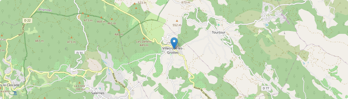 Villecroze - Carte