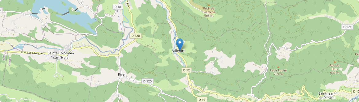 Villefort - Carte