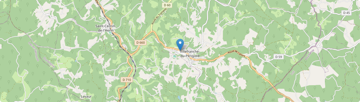Villefranche-du-Périgord - Carte