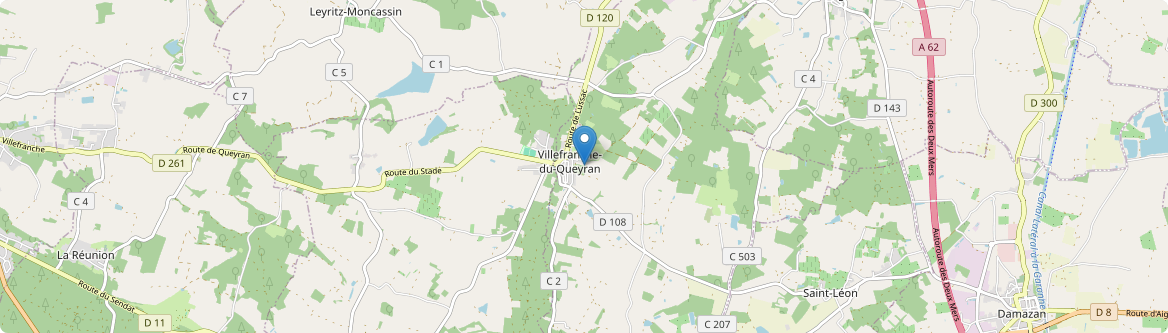 Villefranche-du-Queyran - Carte