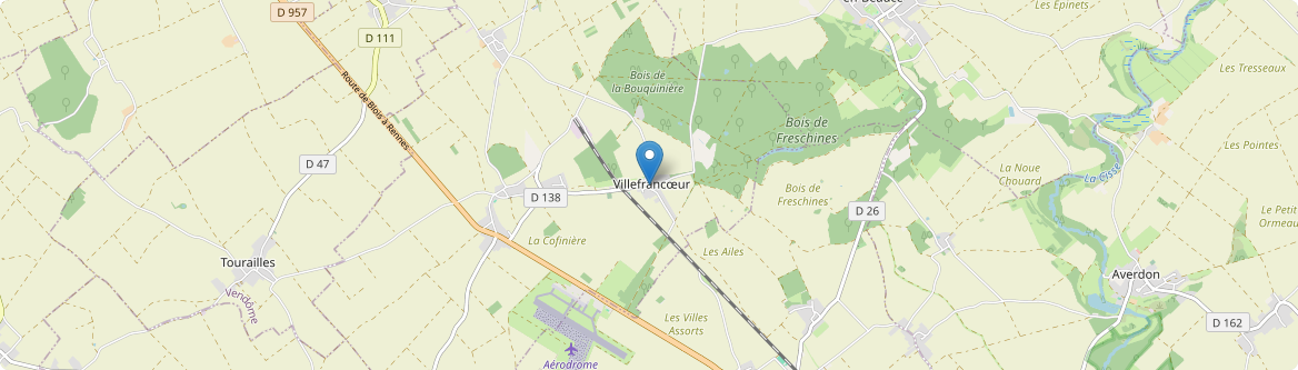 Villefrancœur - Carte
