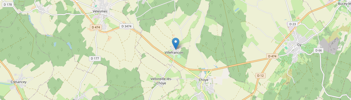 Villefrancon - Carte