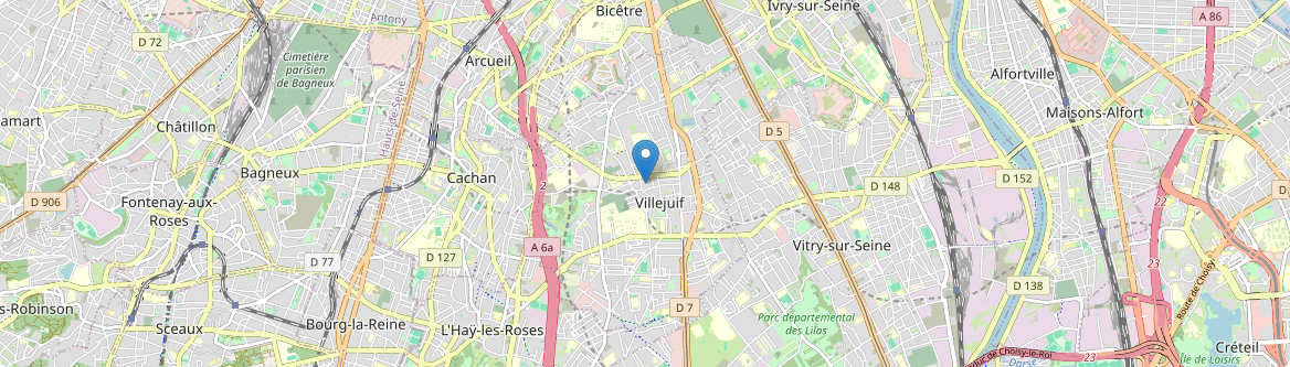Villejuif - Carte
