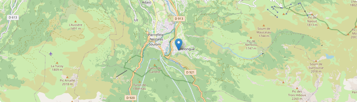 Villelongue - Carte
