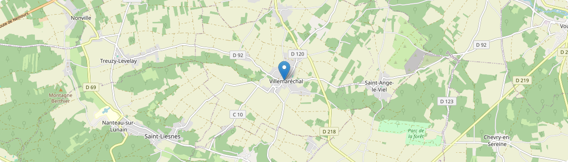 Villemaréchal - Carte