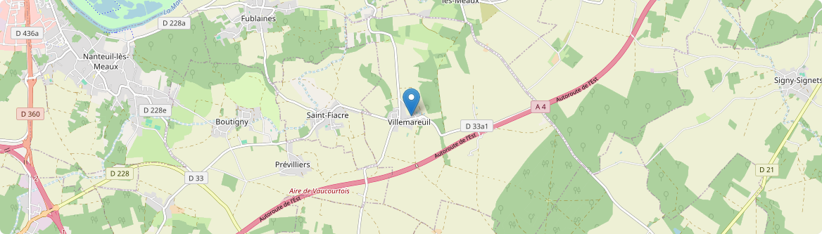 Villemareuil - Carte