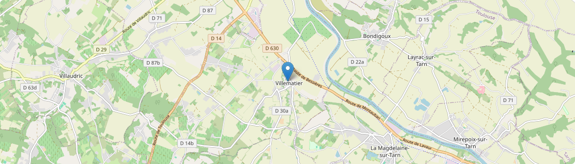 Villematier - Carte
