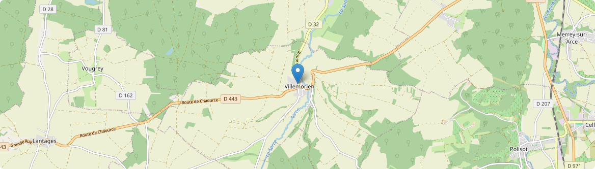 Villemorien - Carte