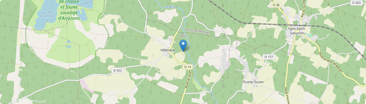 Villenave - Carte