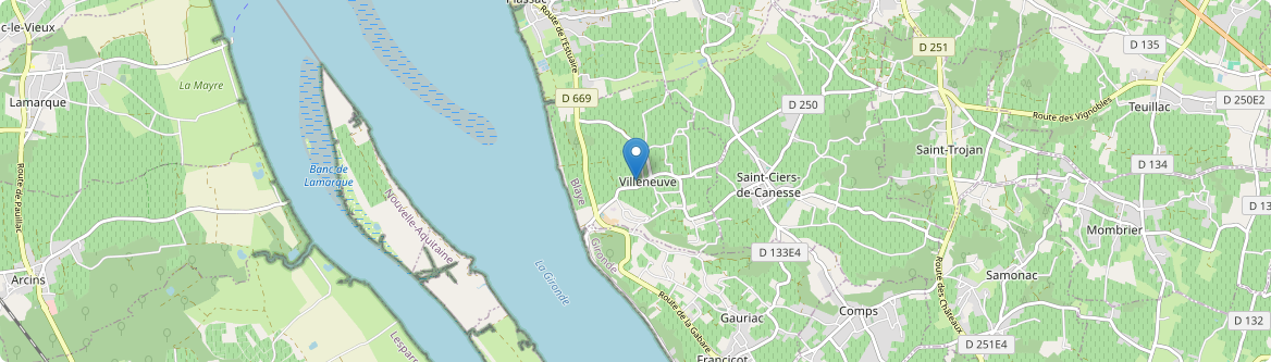 Villeneuve - Carte