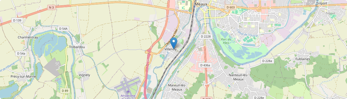 Villenoy - Carte