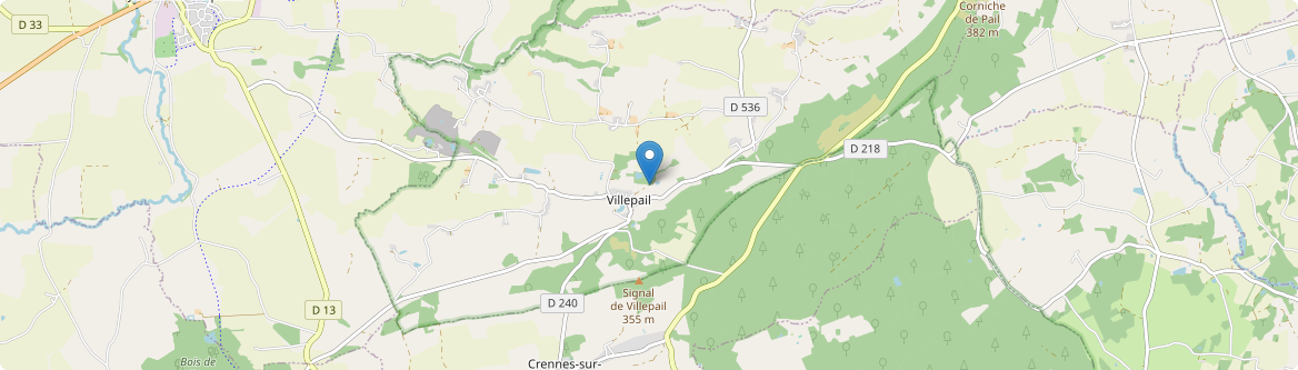 Villepail - Carte