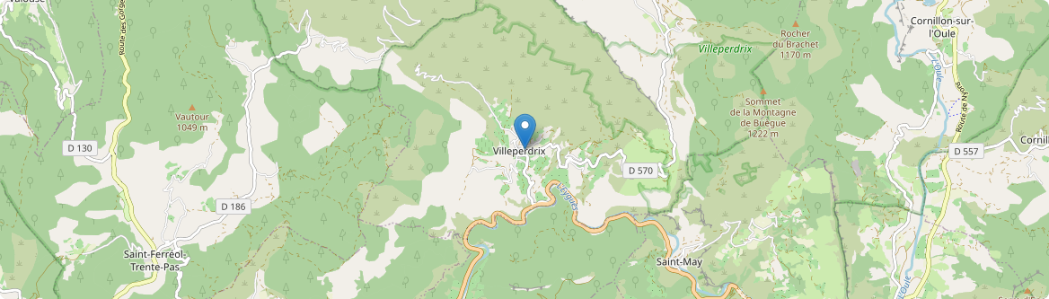 Villeperdrix - Carte