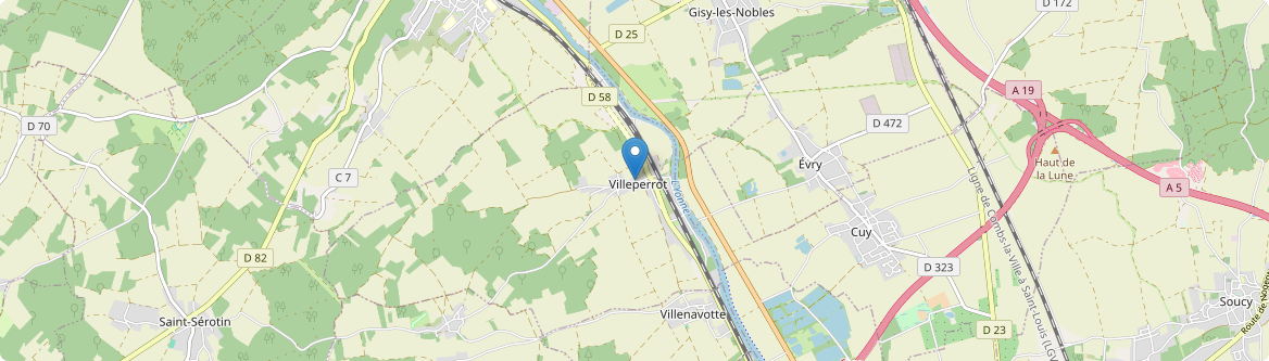 Villeperrot - Carte