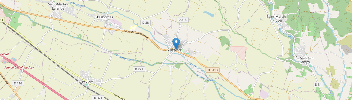 Villepinte - Carte