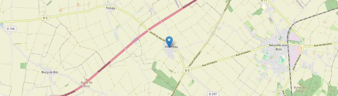 Villereau - Carte