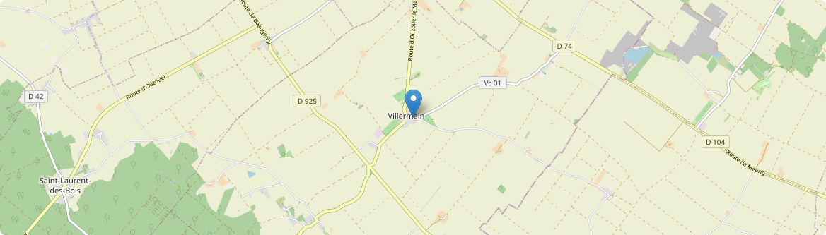 Villermain - Carte